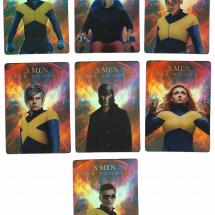 엑스맨 다크피닉스 홀로그램 7종카드
